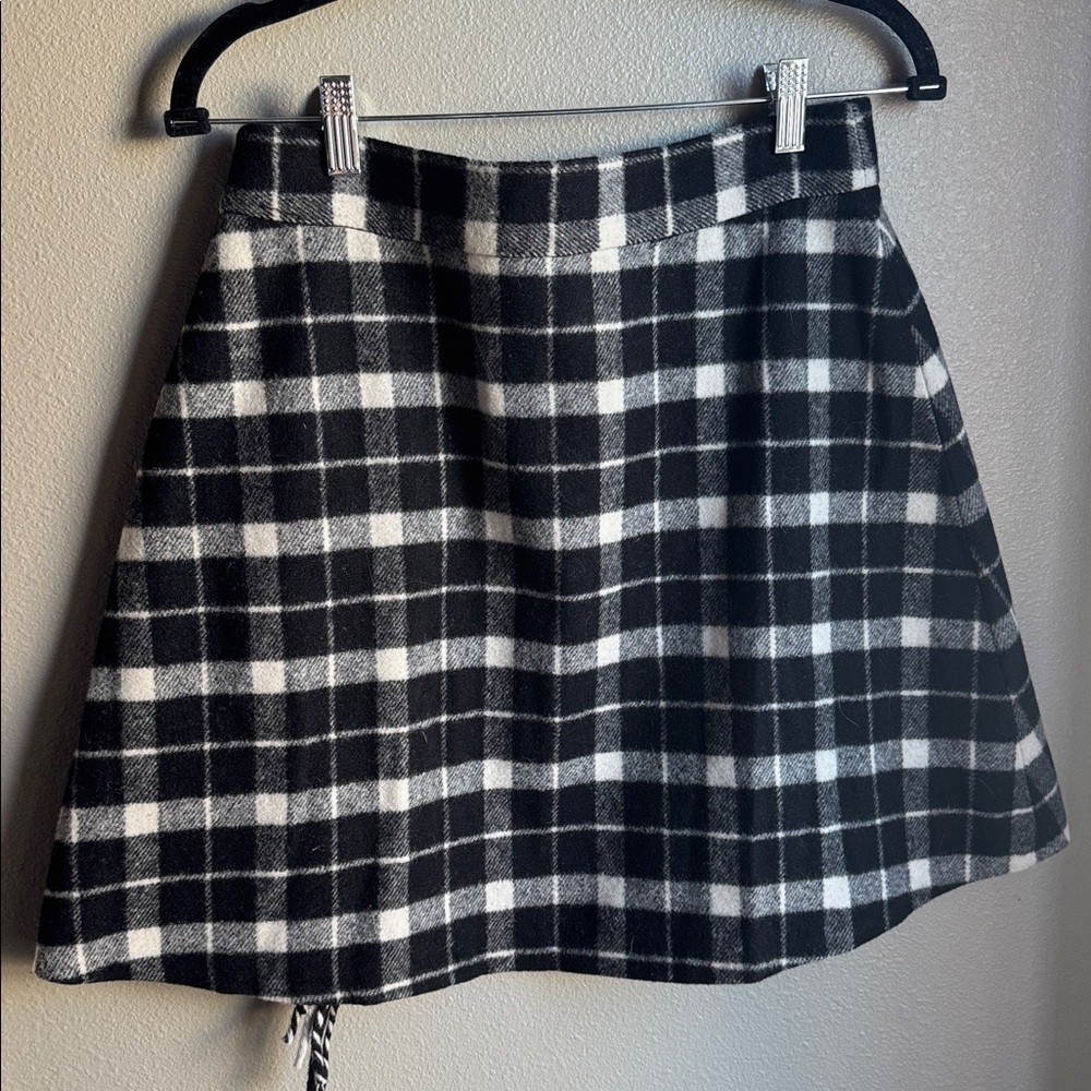 NWT Kate Spade New York Rustic Mini Skirt With Cascading Fringe Size 6. - Picture 6 of 9